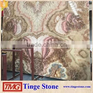 High Quality Red Gragon Onyx Marble Slab On Hot Sale thumbnail-1