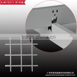 Fashionable Open Metal Grid Aluminum Suspended Ceiling thumbnail-1