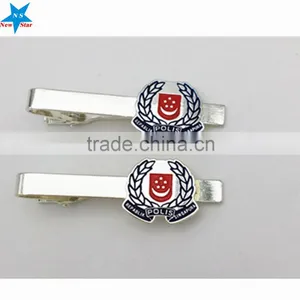 Custom Logo Stainless Steel Tie Bar Make Your Own Design Tie Clips thumbnail-2