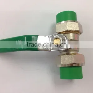 Yuhuan Manufacturer Brass PPR BALL VALVE 3/4" thumbnail-2
