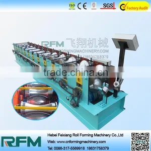 Pre-painted Steel Ridge Cap Roll Forming Machine thumbnail-1