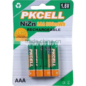 Ni-Zn 1.6V AAA 900mah Rechargeable Battery thumbnail-1