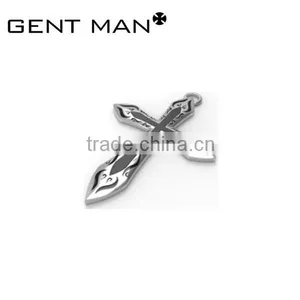 Wholesale Fashion Stainless Steel Jewelry Men's Cross Pendants Charms thumbnail-6