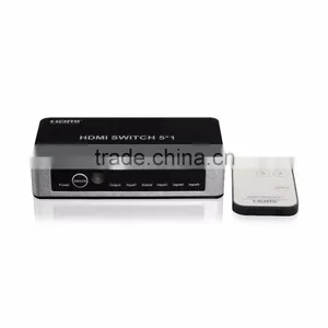 Hot-selling 5 Ports HDMI Switch | 4K x 2K HDMI 5x1 Powered Switch With IR Wireless Remote and Power Adapter thumbnail-5