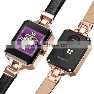 LEM2 Smart Watch Smartwatch Reloj Inteligente Wearable Devices Smart Wacht Wach Electronics Heart Rate Monitor Fashion thumbnail-5