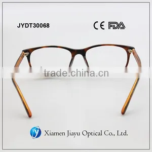 Fashion Clear Brown Eyewear Acetate Optical Frames thumbnail-5