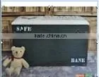 Vintage Wooden Storage Trunk Box thumbnail-3