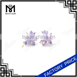 Custom Design Cubic Zirconia Earring Colorful Jewelry thumbnail-1