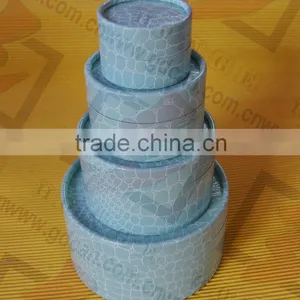 Good Quality Round Cardboard Gift Box thumbnail-1