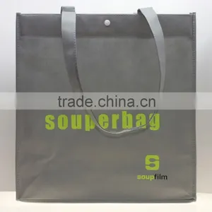 Non-Woven Shopper Tote With Velcro Closure thumbnail-5