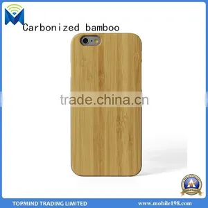 High Quality Real Natural Bamboo Wood Phone Cases for IPhone 6 6s 6plus 6s Plus thumbnail-1