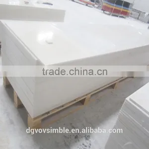 Solid Surface Decorative Acrylic Sheet, Artificial Stone Slabs,artificial Marble Solid Surface Slab for Bathroom thumbnail-4