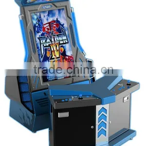 42" Hot Sale Aircraft Blue Arcade Cabinet Game Machine thumbnail-1