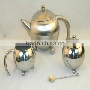 Stainless Steel Tea Pot Sets thumbnail-1