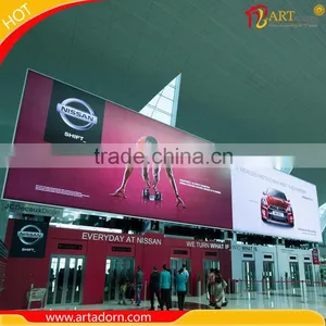 Custom Outdoor Wall Indoor Wall Wholesale High Quality Hanging Ceiling Advertising Hang Banner thumbnail-4