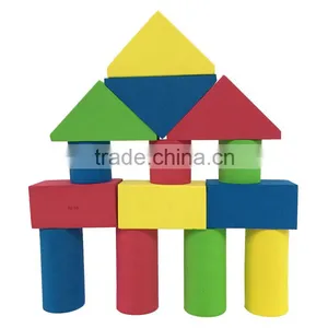 Melors Eco Friendly Environmentally EVA Foam Color Foam Blocks Toy Building Bricks thumbnail-3
