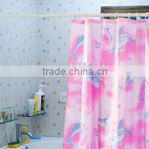 Telescopic Shower Curtain Pole Metal Curtain Pole thumbnail-1