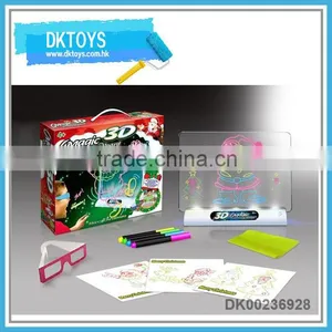 Magical Educational Toys Christmas 3D Drawing Board for Kids thumbnail-1