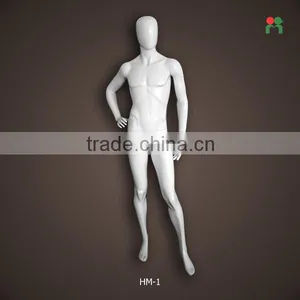 Fashion Design Fiberglass Inflatable Male Mannequin With Head thumbnail-1