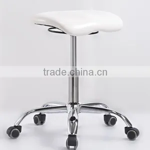 New White PU Leather Dental Chair, Medical Chair, Clinic Chair thumbnail-3