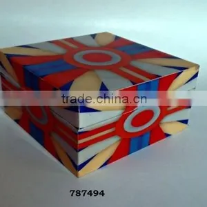 Wooden Box Painted thumbnail-1