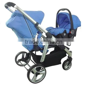 Light and Compact Twin Baby Stroller , Best Twin Baby Strollers Made in China 3 in 1 thumbnail-5