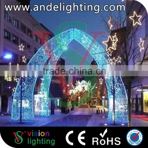 Wholesale New Motif Arch Outdoor Solar Christmas Decoration Light thumbnail-6