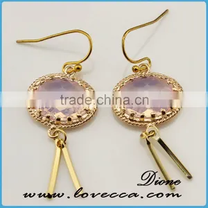Antique Brass Gold Plating Earring Jewelry Fashion 2016 thumbnail-3