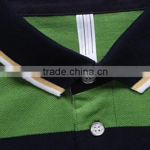 China Super Quality Fashion Striped Polo Men With Low Price thumbnail-6