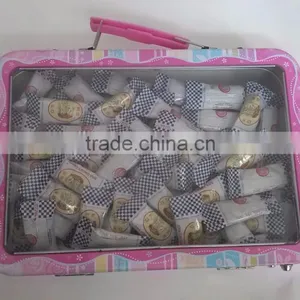 Handle Tin Box With PVC, Lunch Tin Box thumbnail-1