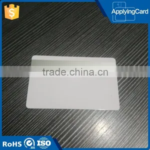 Free Samples Contact Smart Compatible SLE4442 Chip Card With 2 Track Silver & Black Magstripe thumbnail-1