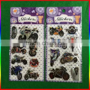 Embossed PVC Stickers Motorcycle Race Stickers thumbnail-4