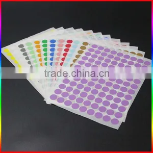 Custom Round Fluorescent Sticker thumbnail-4