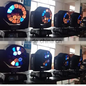Manufacturer LED 19PCS*15W Star Big Bee Eye Almighty Zoom Moving Head Light thumbnail-5