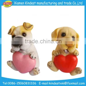 Lovely Ceramic Resin Animal Sculpture/resin Dog Sculpture for Sale thumbnail-1
