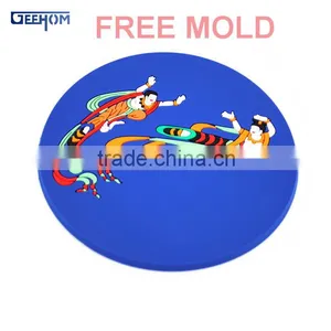 Brand Name Rubber Souvenir Coaster thumbnail-5