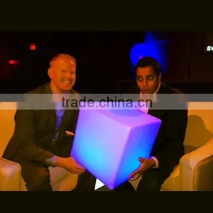 Hot Sale Color Changeable Led Night Club Cube Furniture thumbnail-2