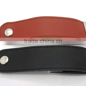 Christmas Style Factory Direct Selling Card Usb Flash Drive Brand Custom Leather Can be Printed Logo thumbnail-3