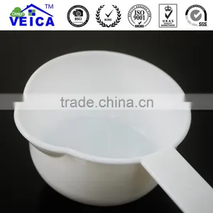 10pcs Kitchen Tool Set White Plastic Measuring Spoons and Measuring Cups Measuring Tools Set thumbnail-3