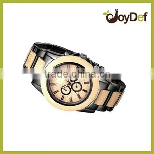 High End Wooden Watch Customize Logo Wooden Bamboo Wirst Watch Your Logo Custom Wooden Watches thumbnail-1