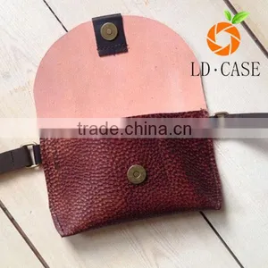 Leather Bag Sport Waist Bag for Girls and Men Shoulder Waist Bag thumbnail-4