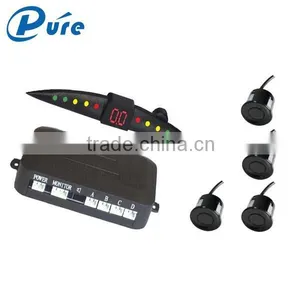 Auto Electronics Car Reversing Aid Parking 4 Sensor Car Reverse Radar System With LED Display thumbnail-5