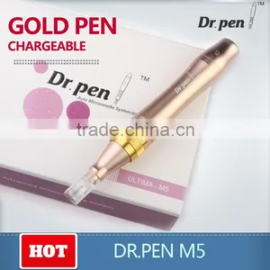 M5 Dr.pen Gold Dermapen Anti-aging Derma Roller Pen With Microneedle Therapy System Device thumbnail-1