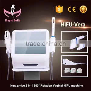 Ultrasound Hifu Machine Face Lift 2 7MHZ In 1 Female Hifu Vaginal Tightening Machine Deep Wrinkle Removal thumbnail-1