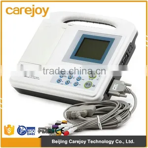 ISO 3.8 Inch LCD High Resolution Thermal Printer 12 Leads Electrocardiograph Ecg Machine With Interpretation thumbnail-1