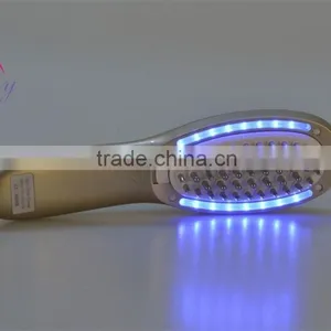 2016 New Model Christmas Gift Electric Vibrating Health and Care Head Massage Hair Growth Comb thumbnail-2