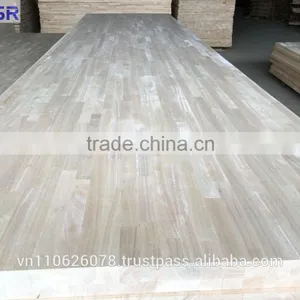Rubber Wood Finger Joint Board for Europe Market/rubber Wood Panel thumbnail-5