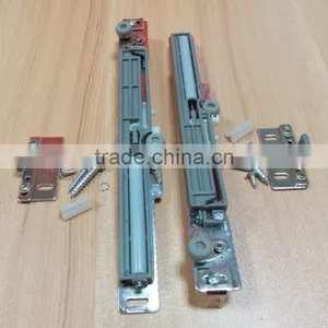 Inner-hanging Type Steel and PA6 Sliding Door Hardware With Soft Close thumbnail-1