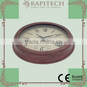 12 Inch Plastic Garden Thermometer Clock thumbnail-4