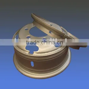 Forklift Wheel Rims5.50x15 thumbnail-1